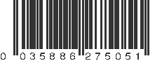 UPC 035886275051