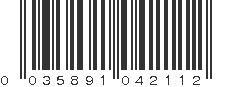 UPC 035891042112