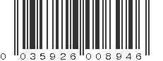 UPC 035926008946