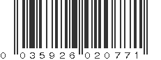 UPC 035926020771