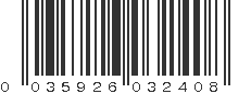 UPC 035926032408