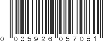 UPC 035926057081