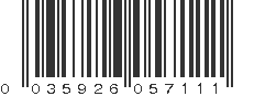 UPC 035926057111