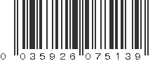 UPC 035926075139