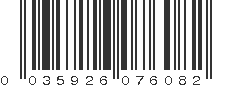 UPC 035926076082