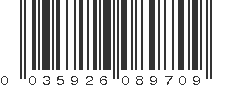 UPC 035926089709