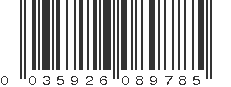 UPC 035926089785