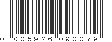 UPC 035926093379