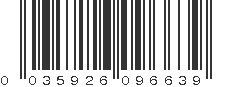 UPC 035926096639