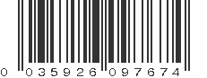 UPC 035926097674