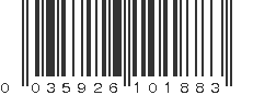 UPC 035926101883