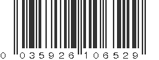 UPC 035926106529