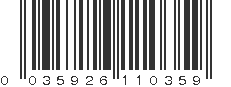 UPC 035926110359