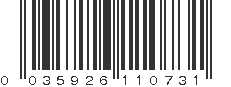 UPC 035926110731