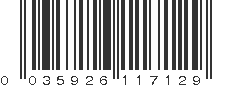 UPC 035926117129