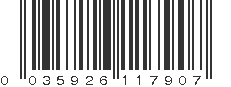 UPC 035926117907