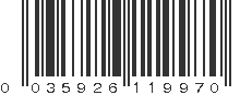 UPC 035926119970