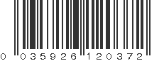 UPC 035926120372