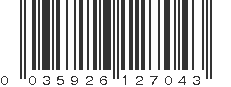 UPC 035926127043