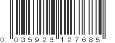 UPC 035926127685