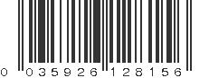 UPC 035926128156