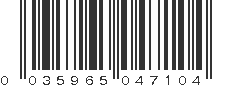 UPC 035965047104