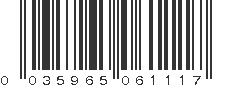 UPC 035965061117