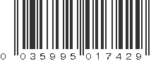 UPC 035995017429