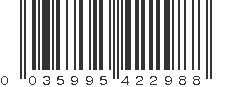 UPC 035995422988