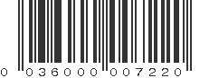 UPC 036000007220