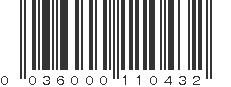 UPC 036000110432