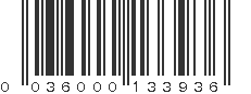 UPC 036000133936