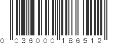 UPC 036000186512