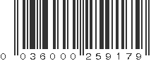 UPC 036000259179