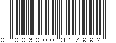 UPC 036000317992