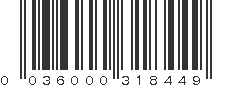 UPC 036000318449