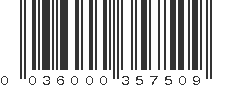 UPC 036000357509