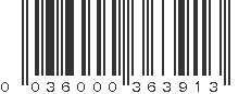 UPC 036000363913