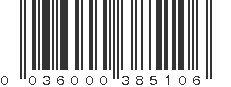 UPC 036000385106