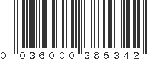 UPC 036000385342