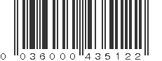 UPC 036000435122