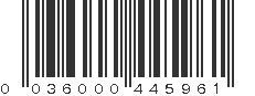 UPC 036000445961