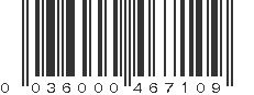 UPC 036000467109