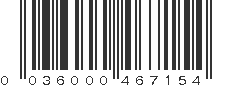 UPC 036000467154