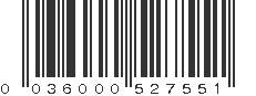 UPC 036000527551