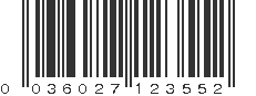 UPC 036027123552