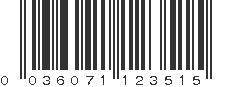 UPC 036071123515