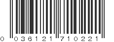 UPC 036121710221