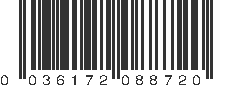 UPC 036172088720