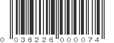 UPC 036226000074